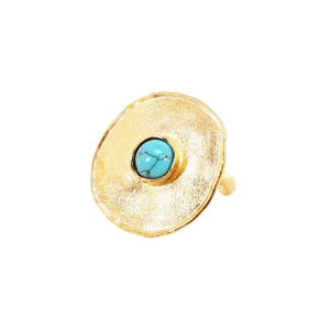 ANELLO MY SUN CON PIETRA TURCHESE