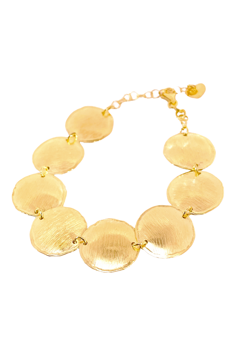 BRACCIALE MY SUN CON TONDI MARTELLATI