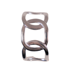 BRACCIALE RIGIDO A SCHIAVA INTRECCIATO
