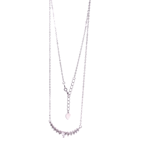 COLLANA TIARA DI CUORI