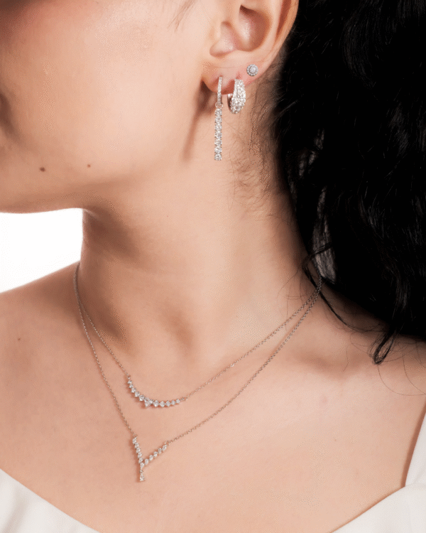 COLLANA TIARA DI CUORI - immagine 2