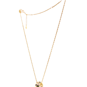 COLLANA CON CHARM TONDO ZIRCONATO