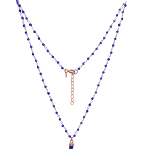 COLLANA PEPERONCINO BLU