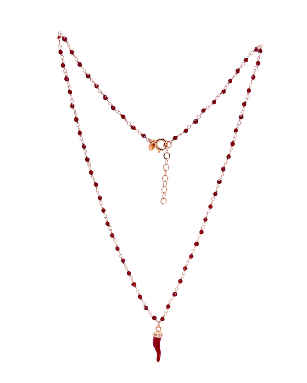 COLLANA PEPERONCINO ROSSA